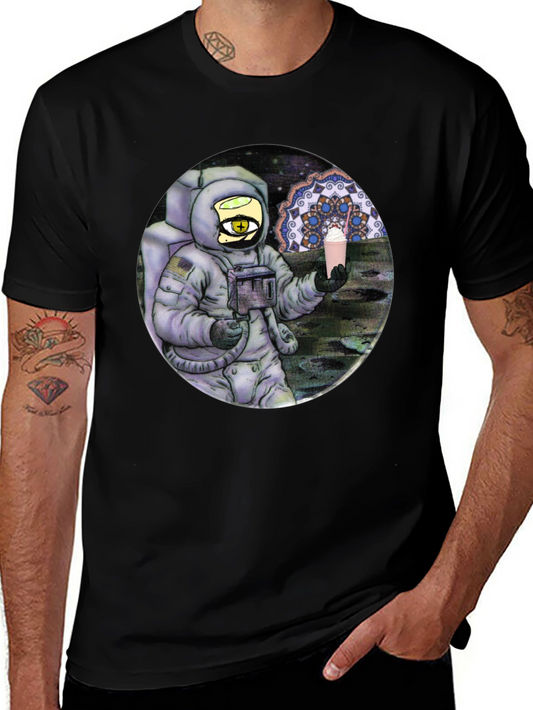 Astronaut Shake T-Shirt - Cosmic Comfort