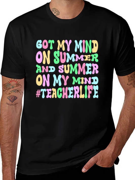Summer Mind T-Shirt - Teacher Life Tee