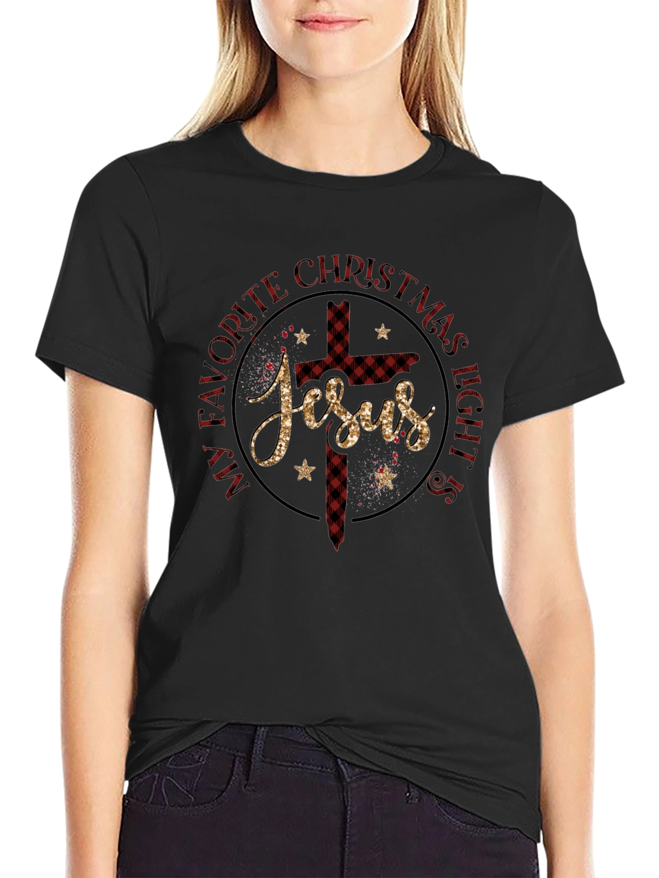 Christmas Jesus T-Shirt - Favorite Light