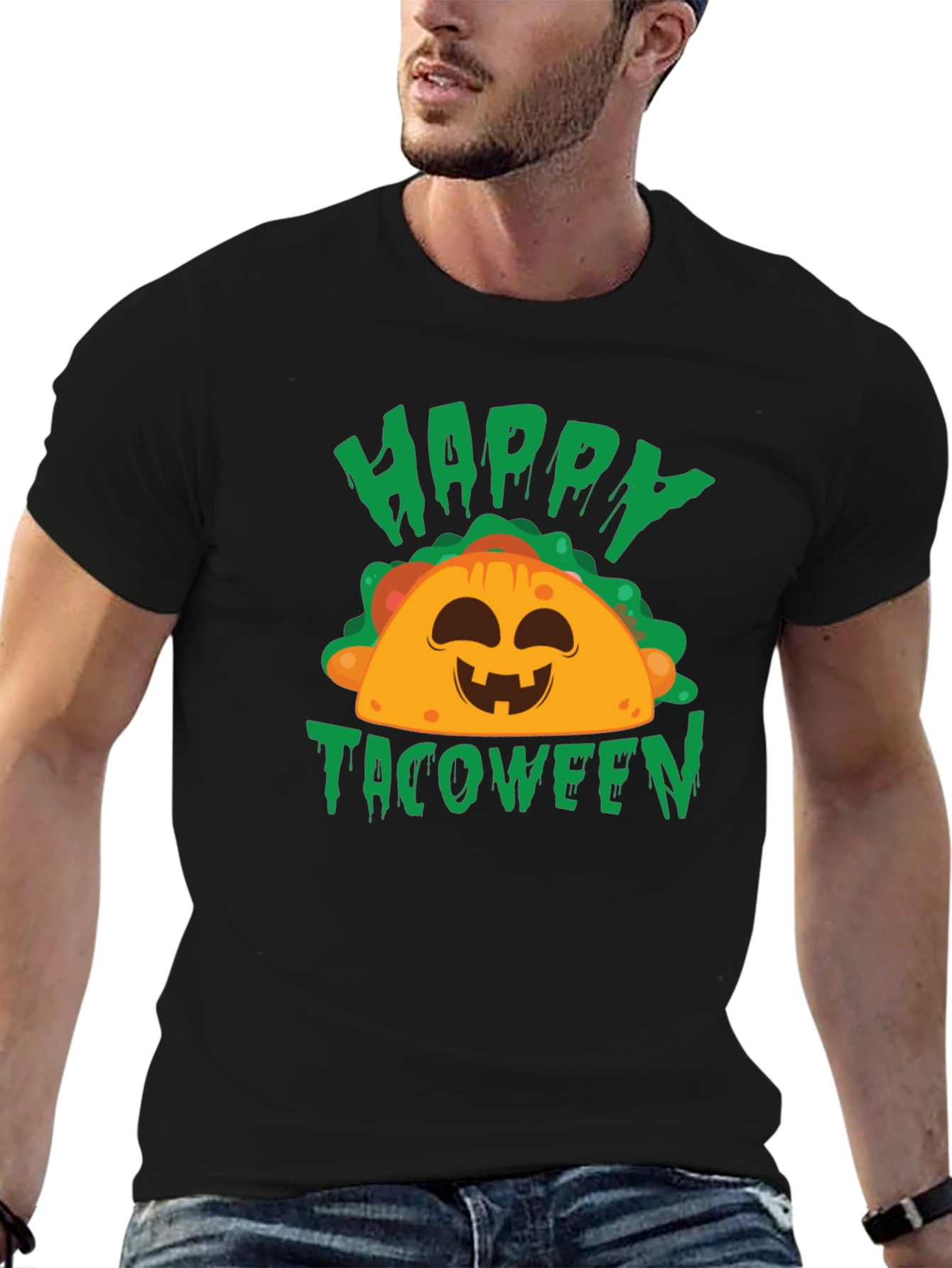 Happy Tacoween Graphic T-Shirt