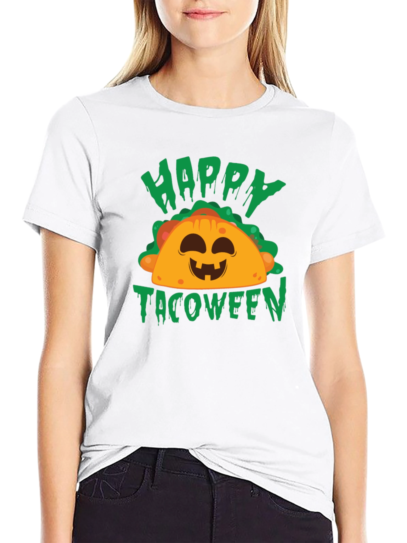 Happy Tacoween Graphic T-Shirt