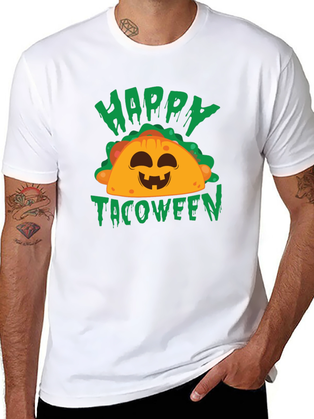 Happy Tacoween Graphic T-Shirt
