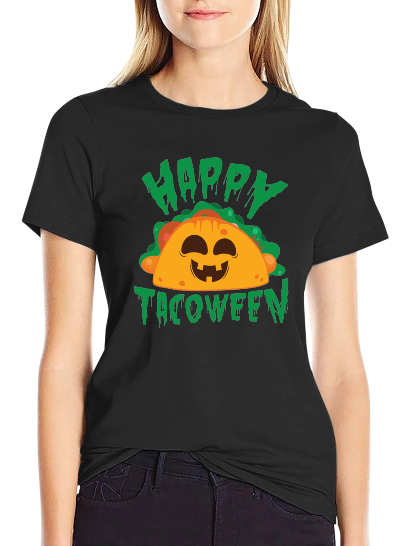Happy Tacoween Graphic T-Shirt