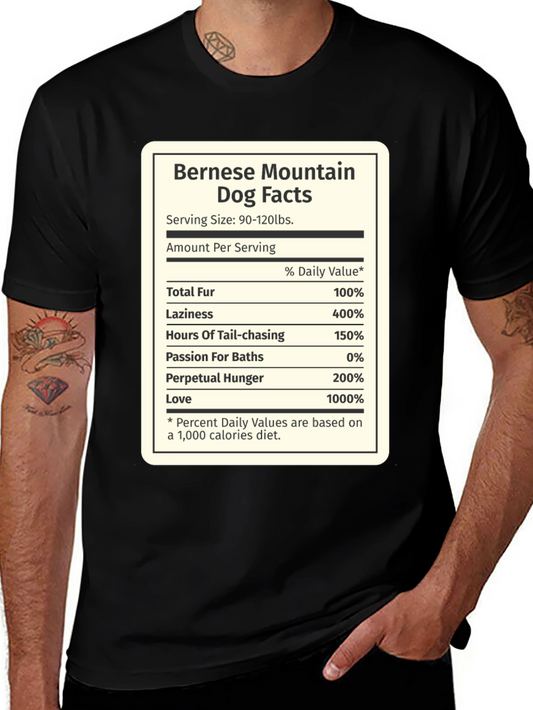 Bernese Mountain Dog Facts T-Shirt