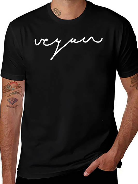 Vegan Graphic Tee - Stylish Unisex T-Shirt