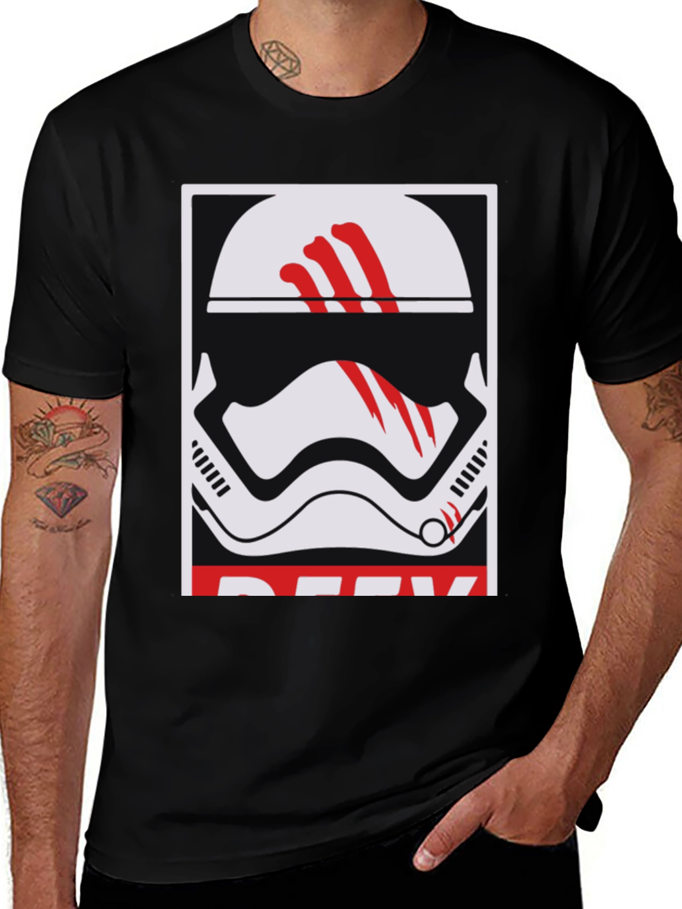 Star Wars Stormtrooper Defy Graphic T-Shirt