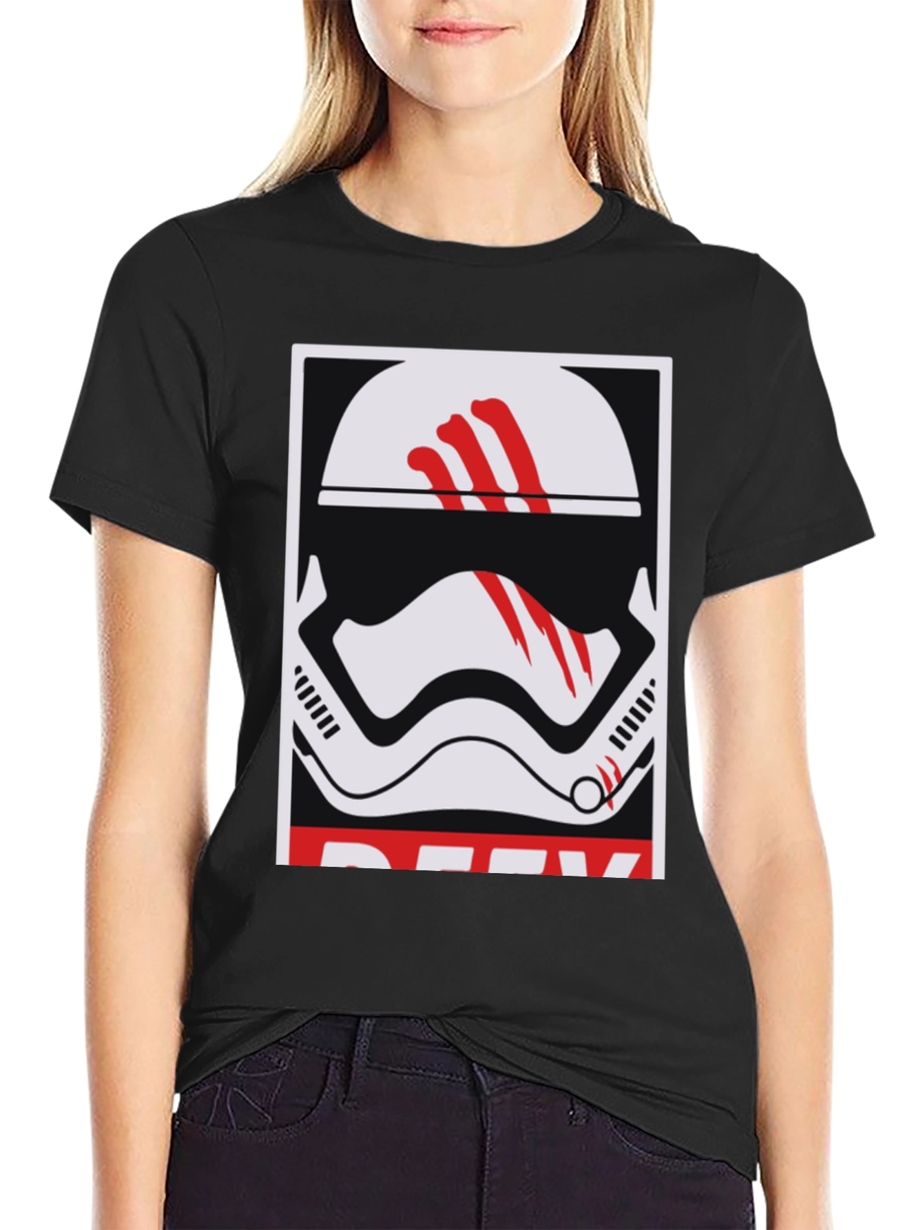 Star Wars Stormtrooper Defy Graphic T-Shirt