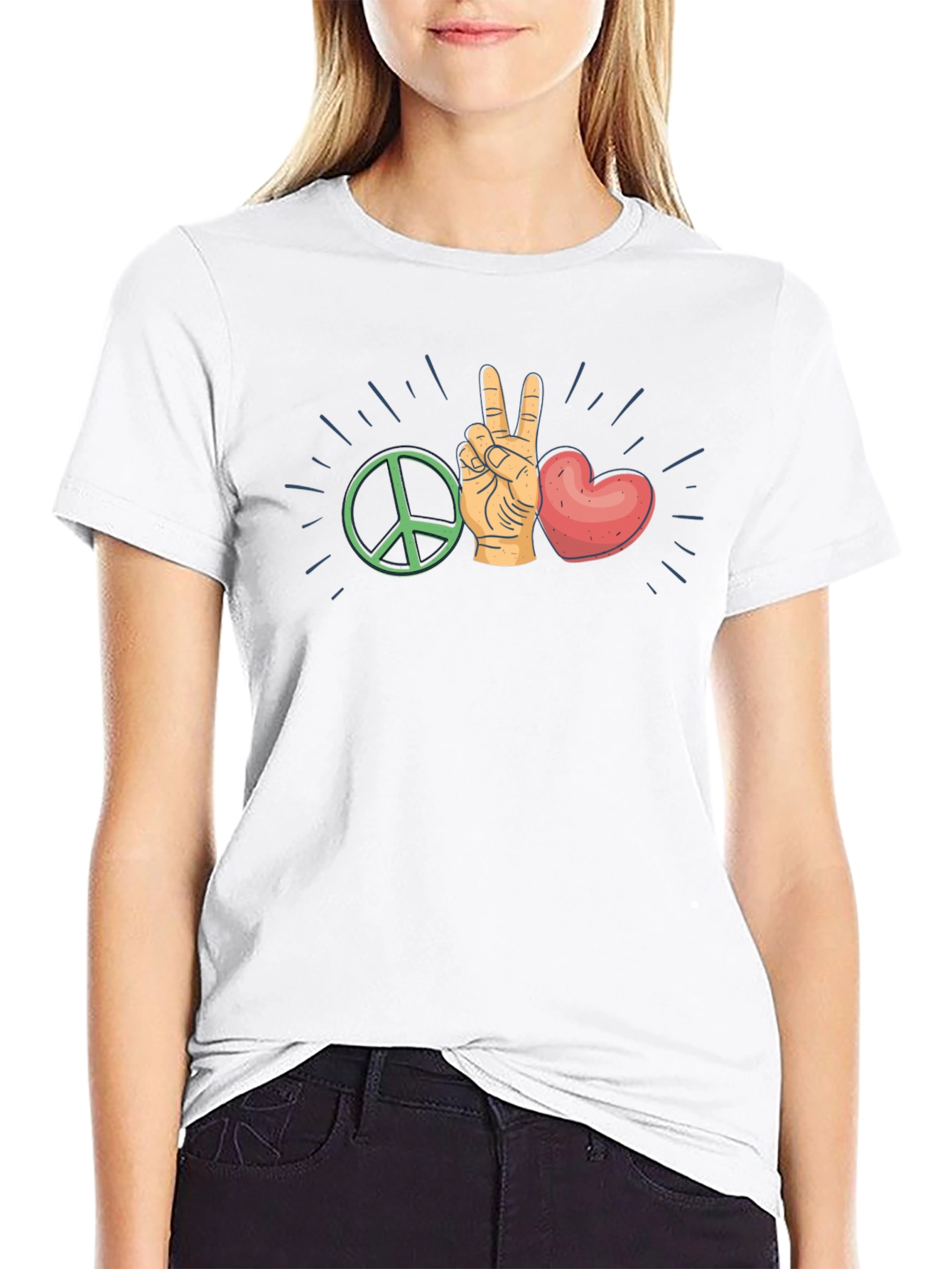 Peace Love T-Shirt