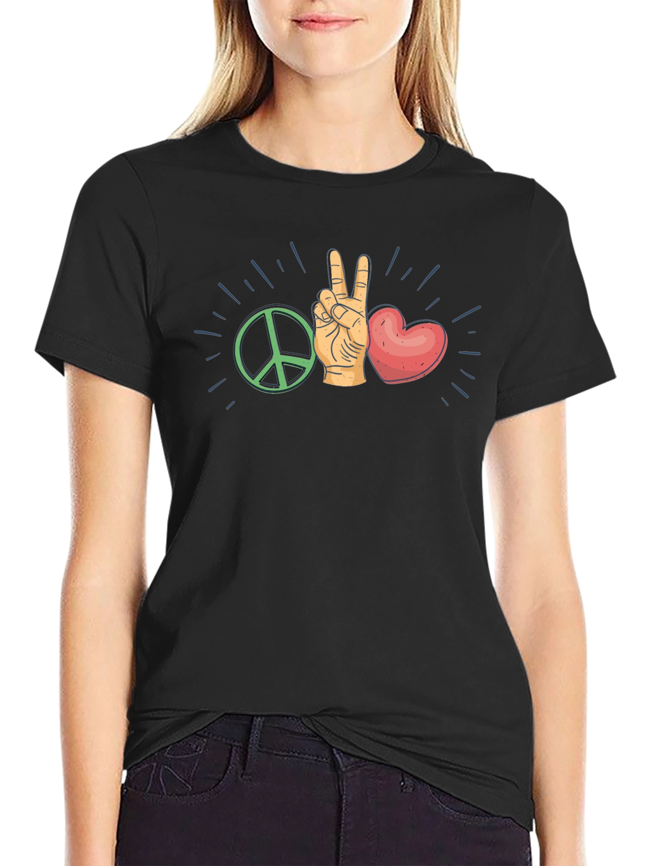 Peace Love T-Shirt