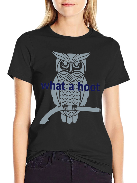 What a Hoot Owl Graphic T-Shirt