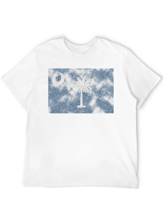 South Carolina Flag T-Shirt Black