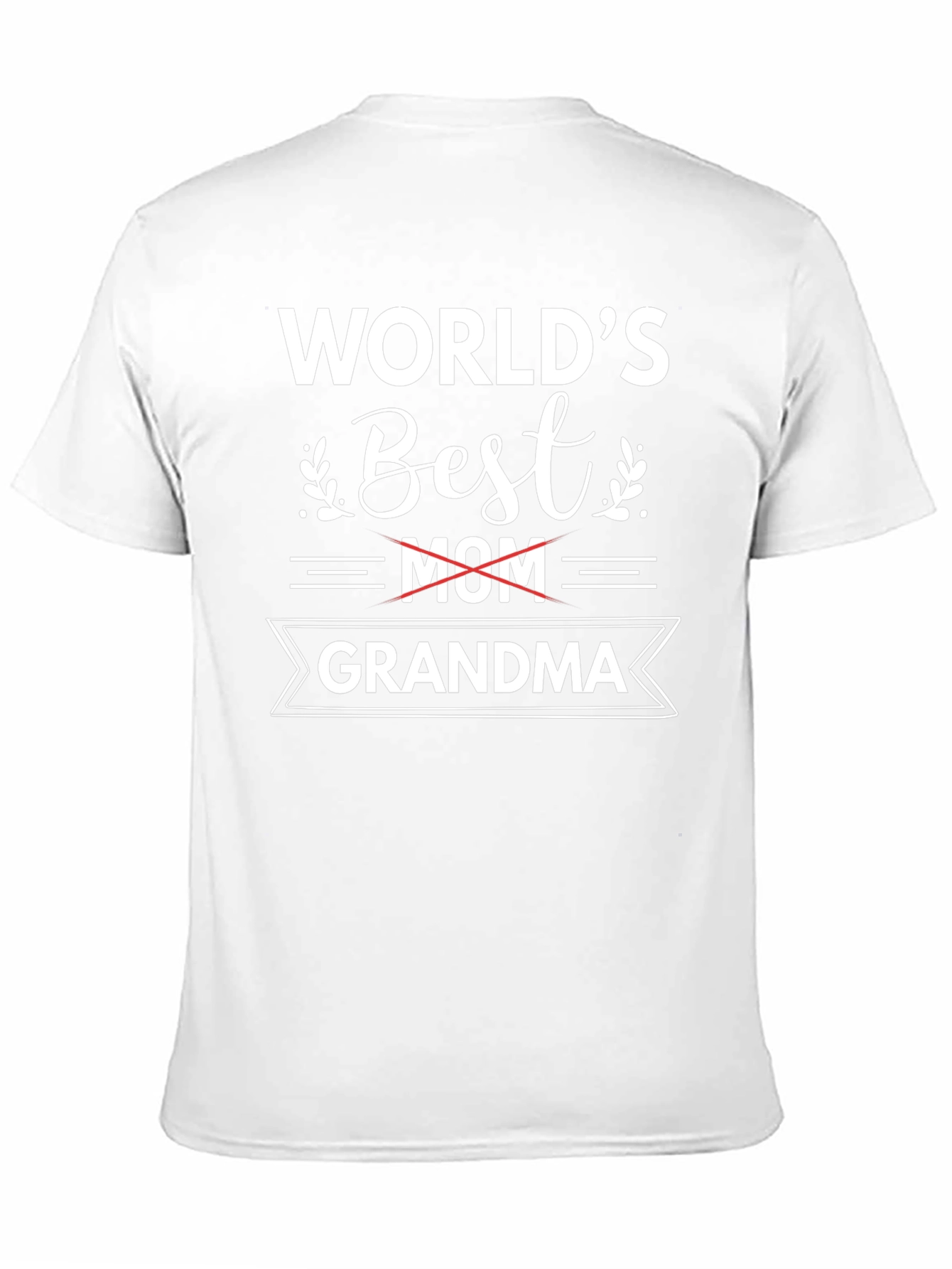 Worlds Best Grandma T-Shirt - Black