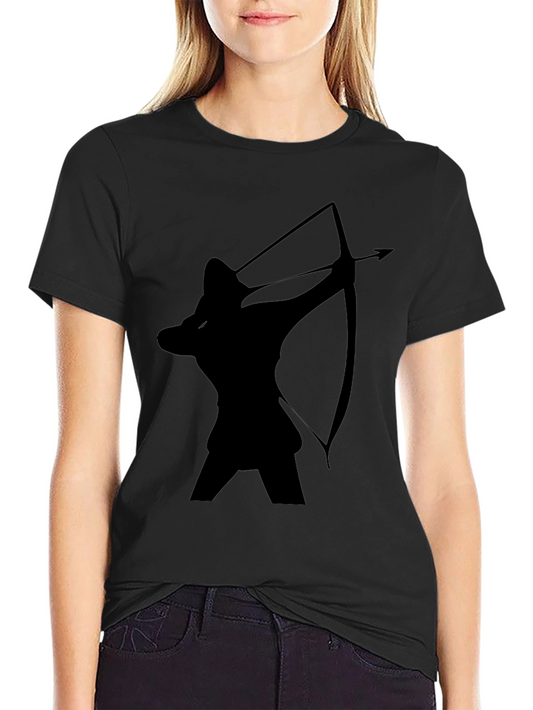 Archer Silhouette Black T-Shirt
