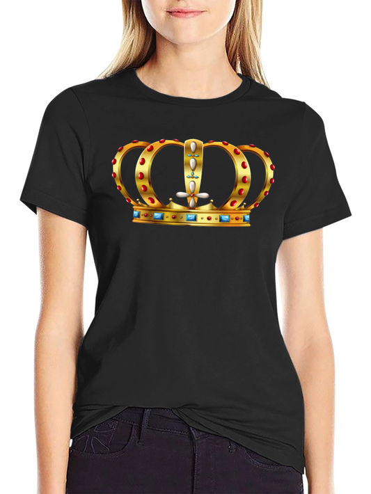 Regal Crown Graphic Tee - King Style