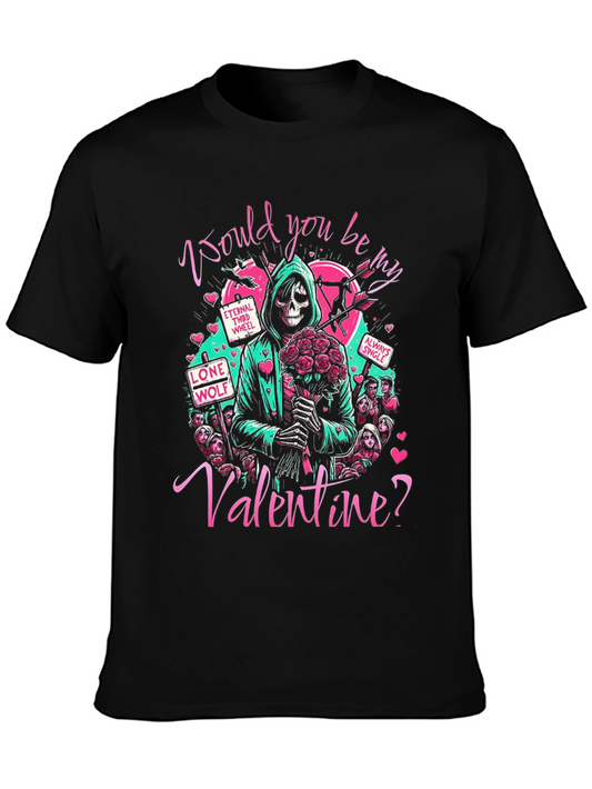 Valentines Day Skeleton T-Shirt