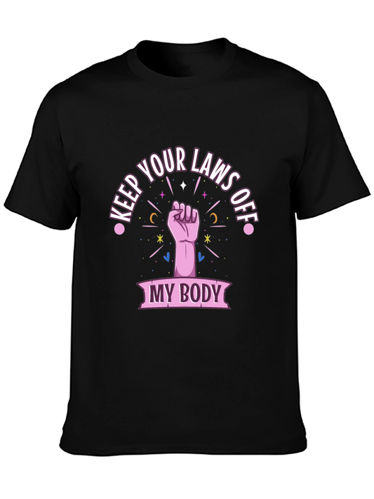 Feminist Pro-Choice My Body Graphic Tee