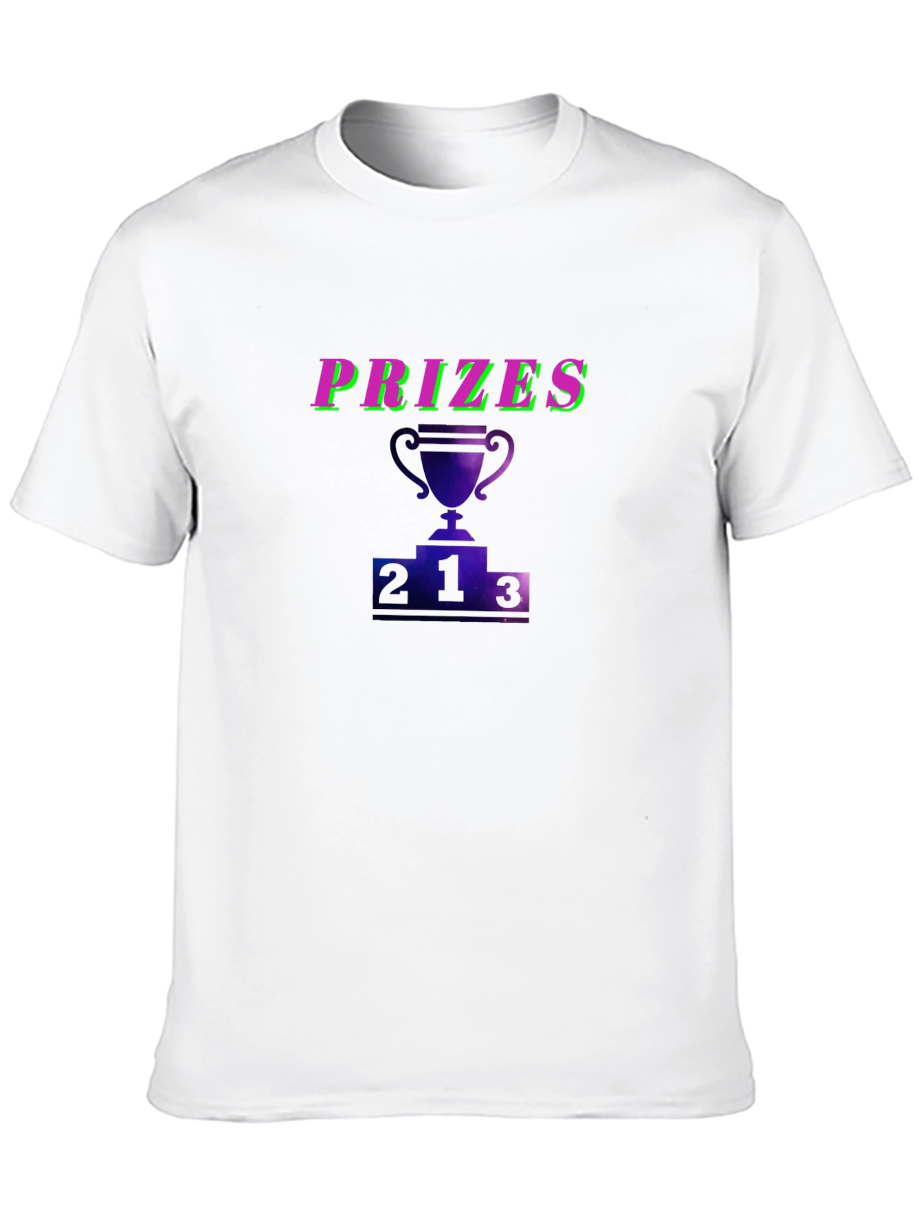 Prizes Trophy Graphic Black T-Shirt