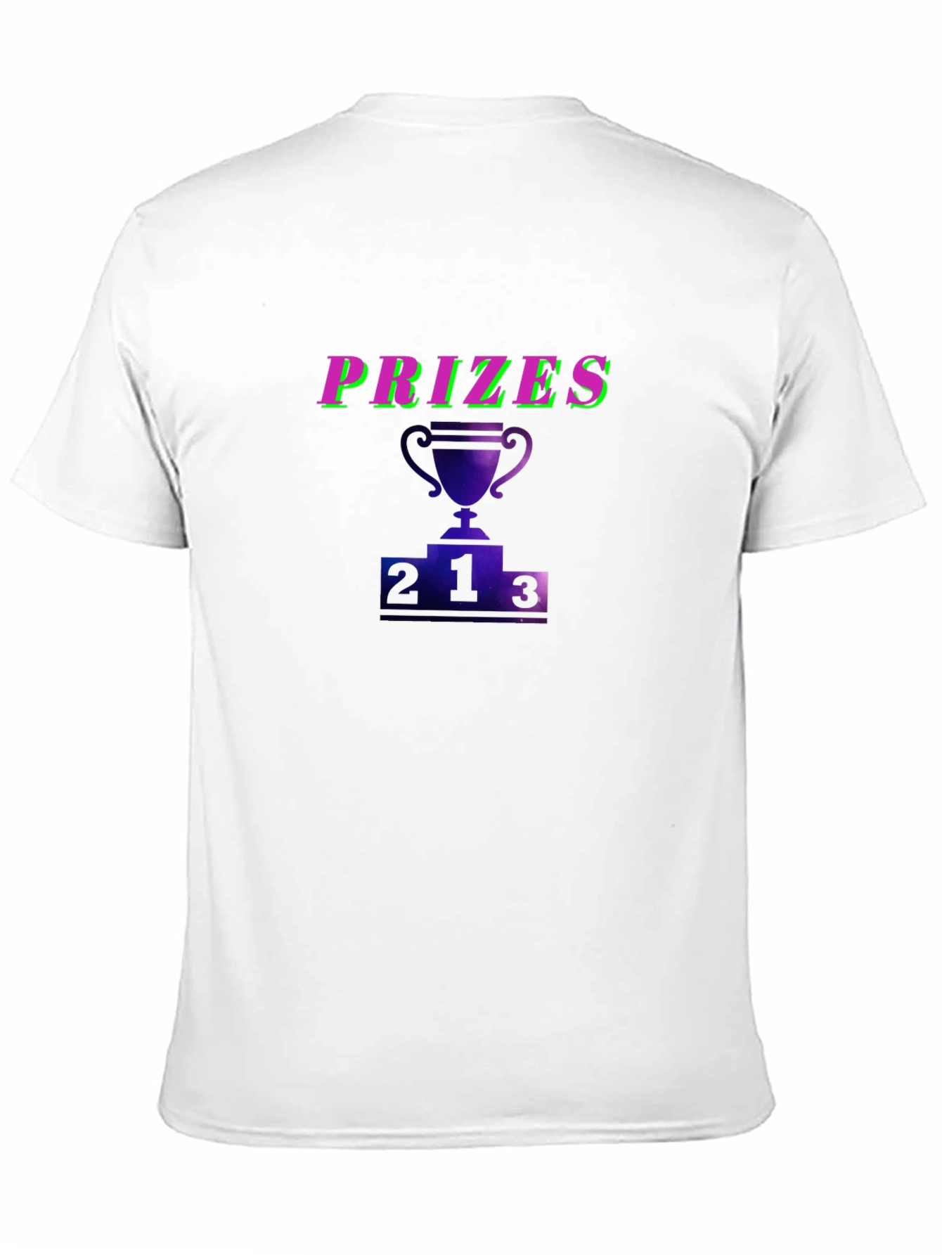 Prizes Trophy Graphic Black T-Shirt