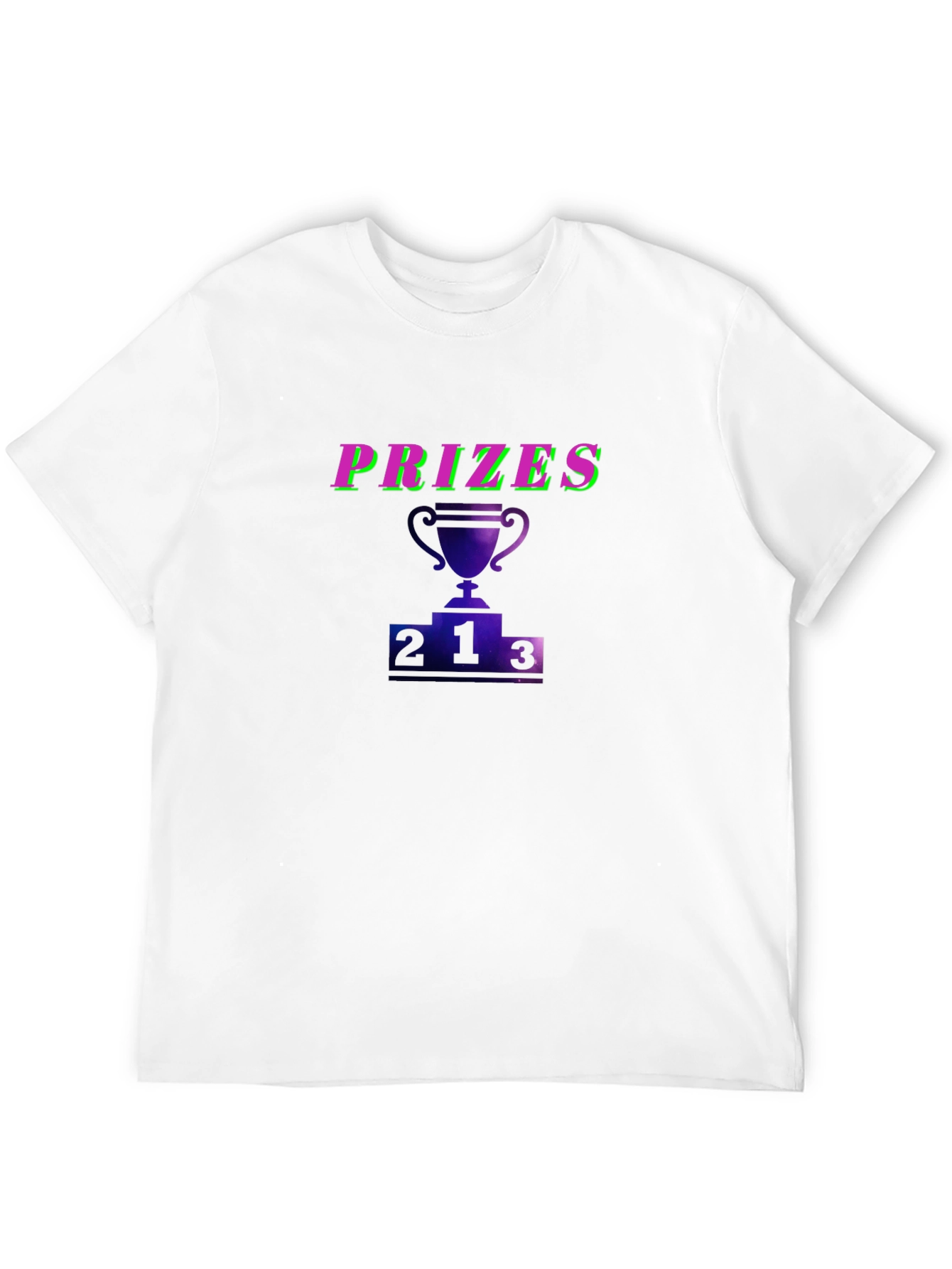 Prizes Trophy Graphic Black T-Shirt