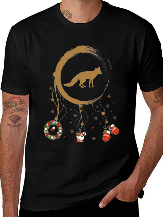 Festive Fox Dreamcatcher Tee