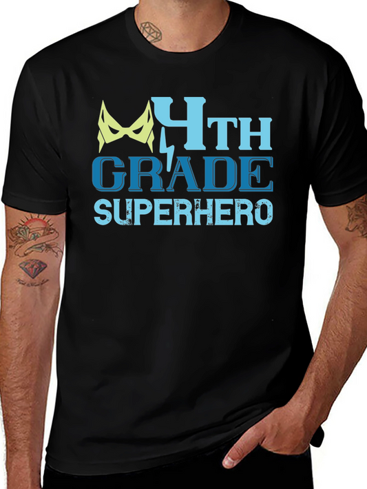 4th Grade Superhero T-Shirt