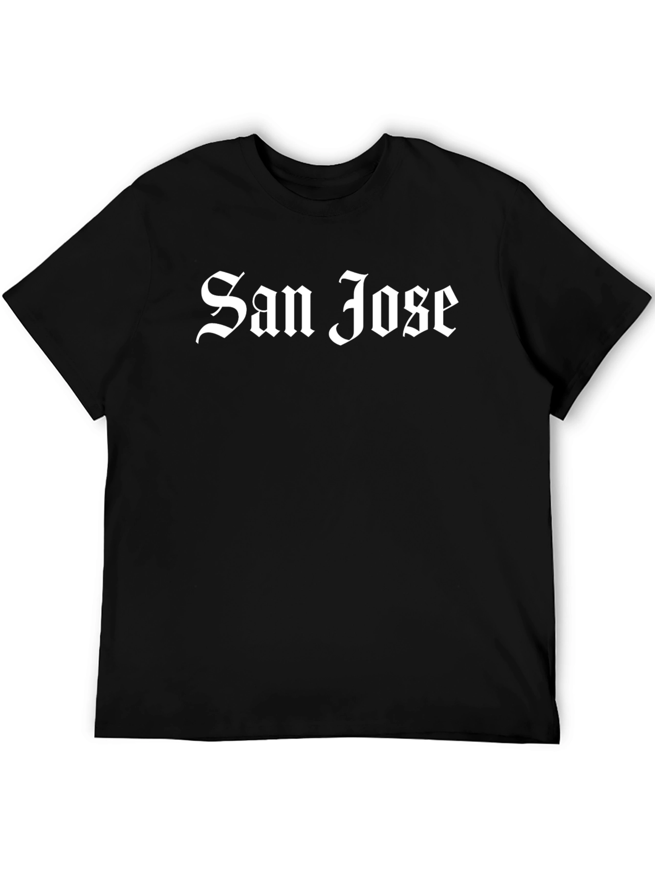 San Jose Graphic Tee - Classic Black T-Shirt