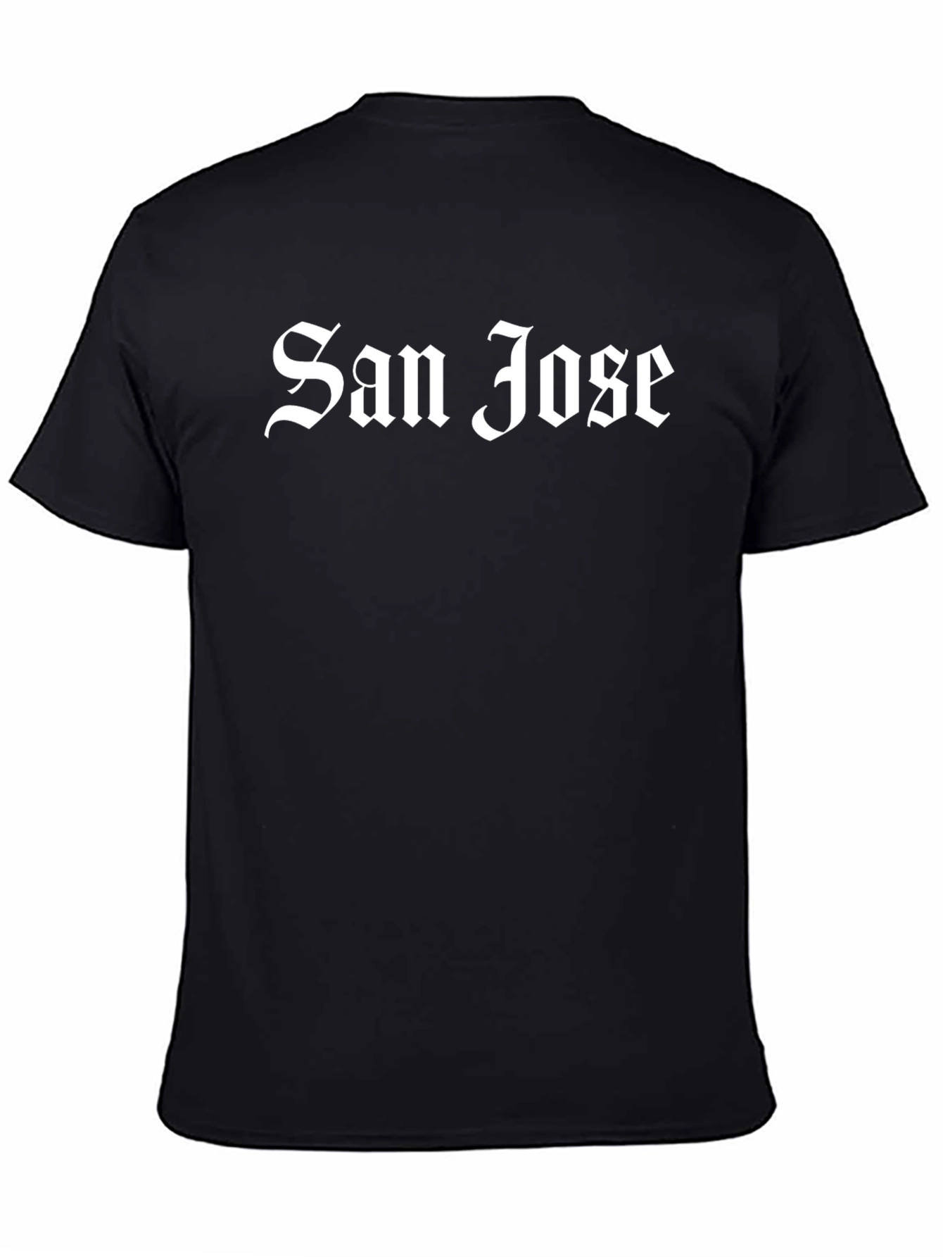 San Jose Graphic Tee - Classic Black T-Shirt
