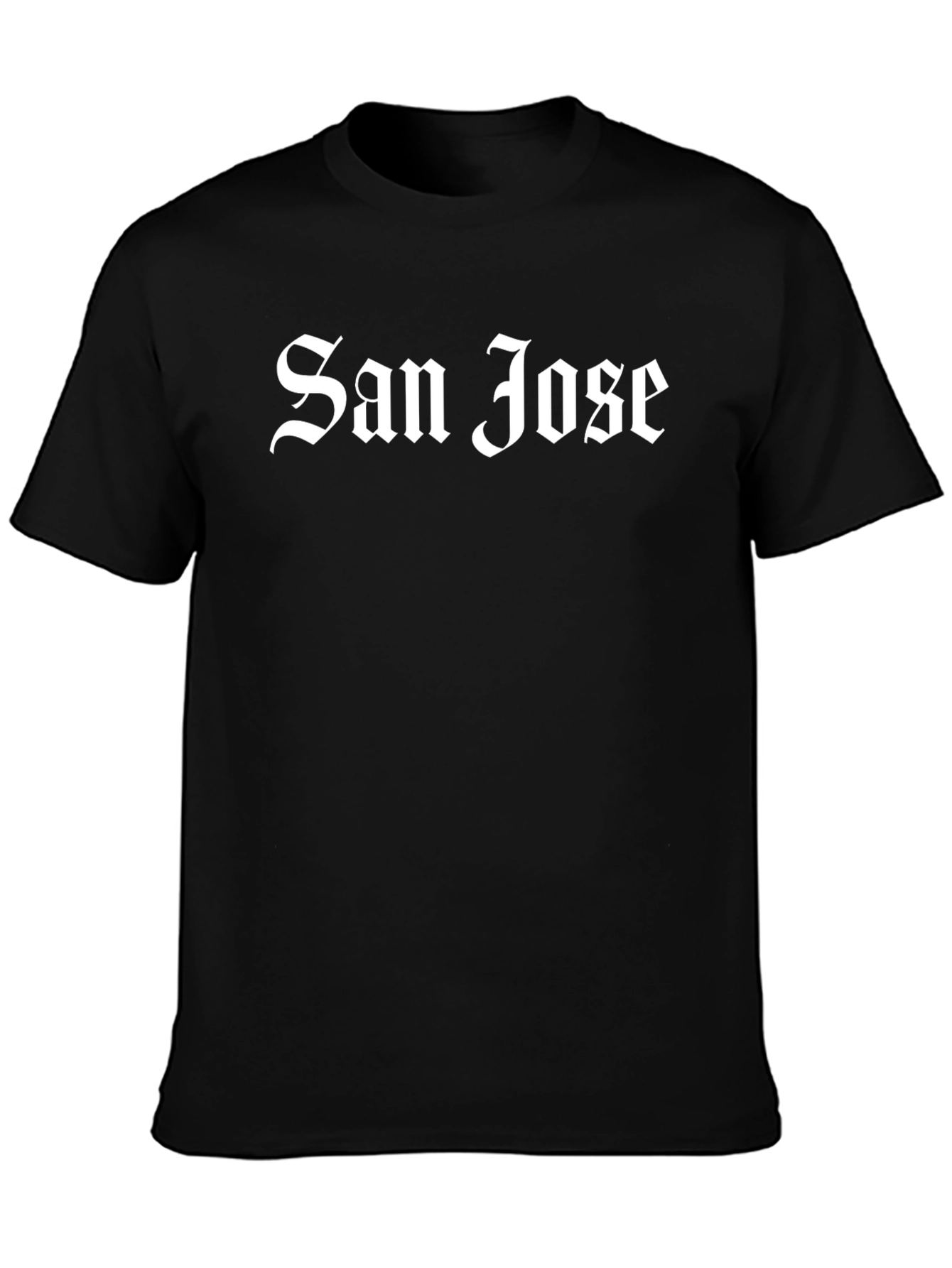 San Jose Graphic Tee - Classic Black T-Shirt