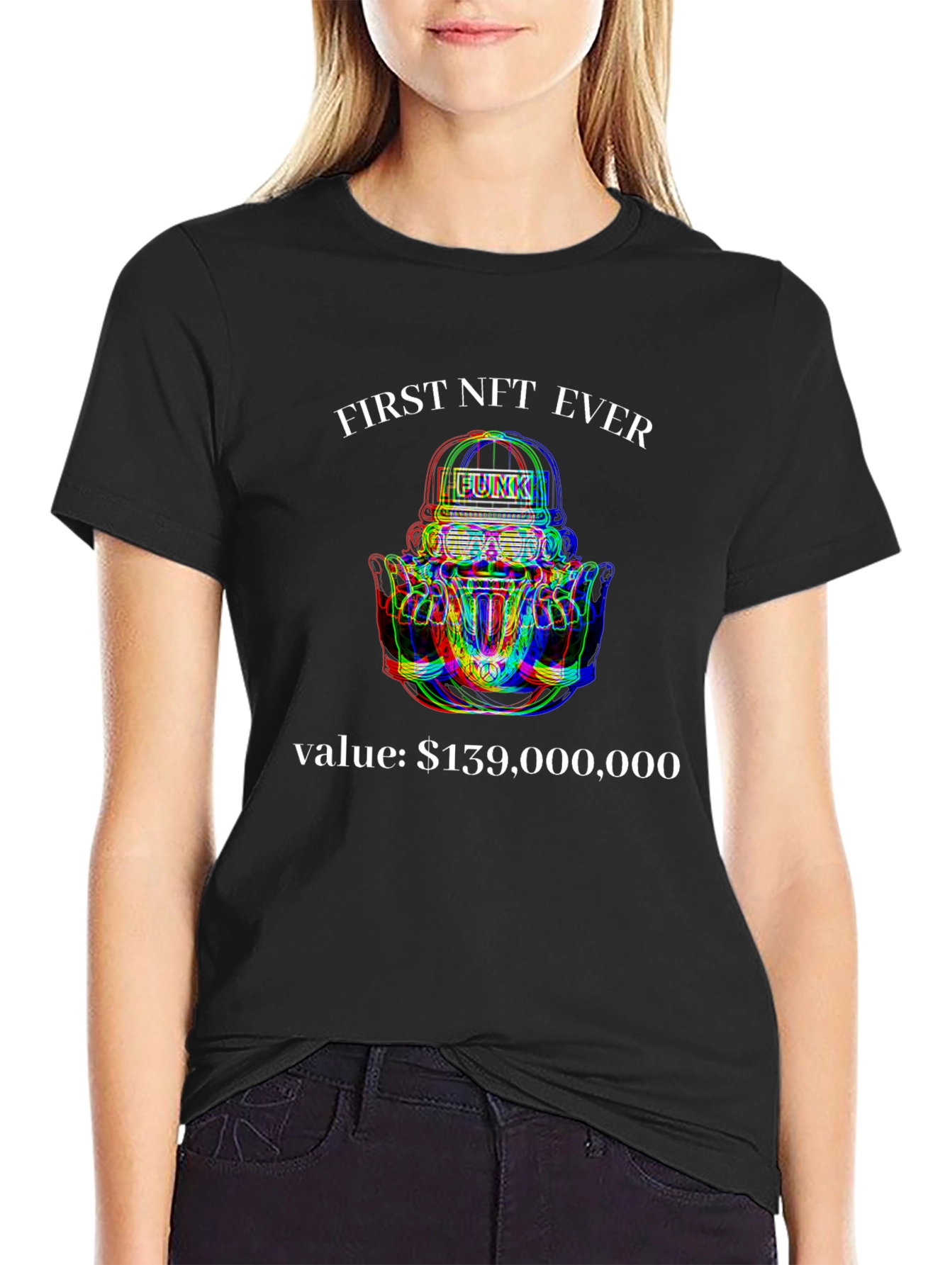 First NFT Ever Graphic Tee - Collectible Fashion
