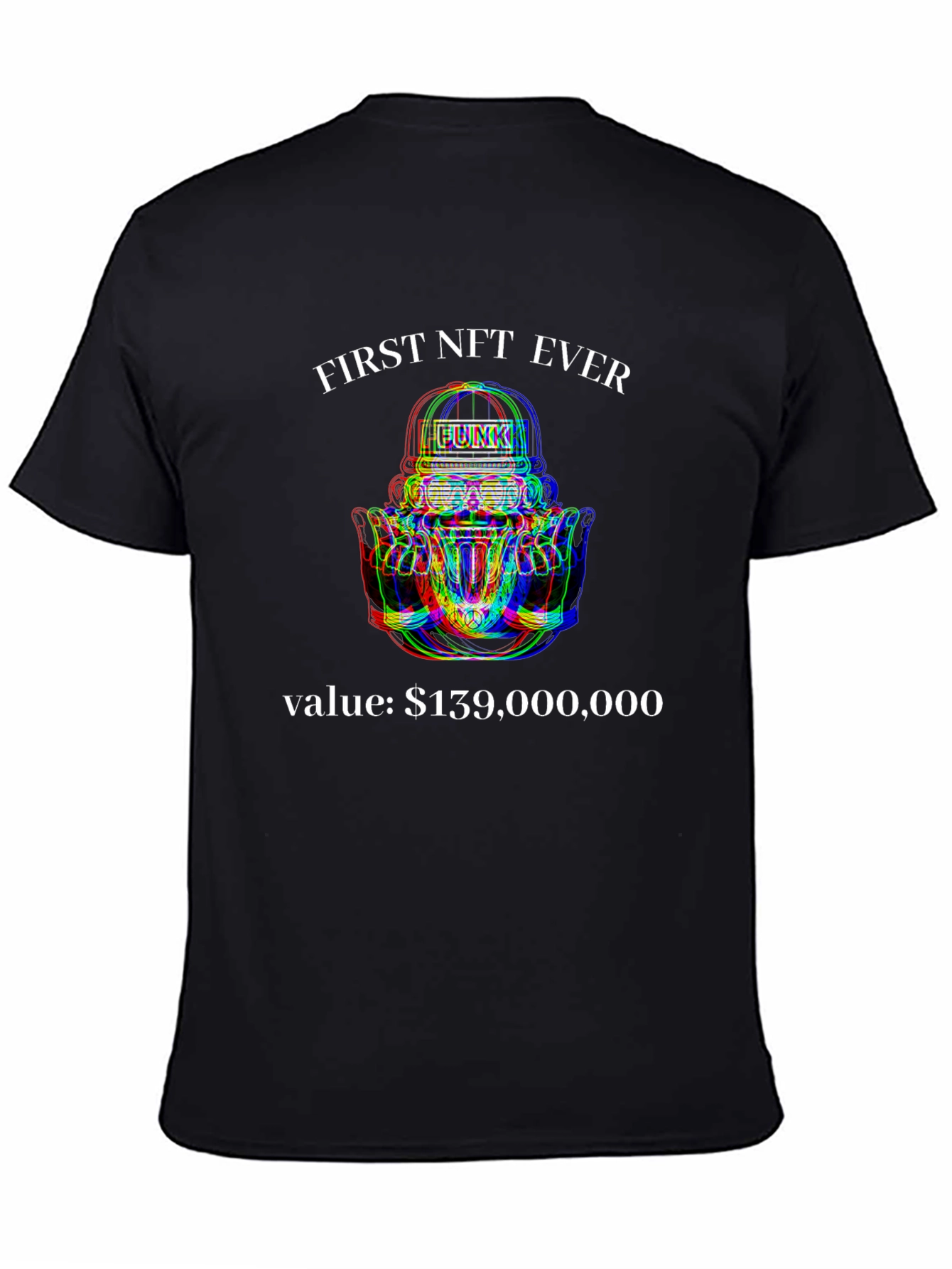 First NFT Ever Graphic Tee - Collectible Fashion