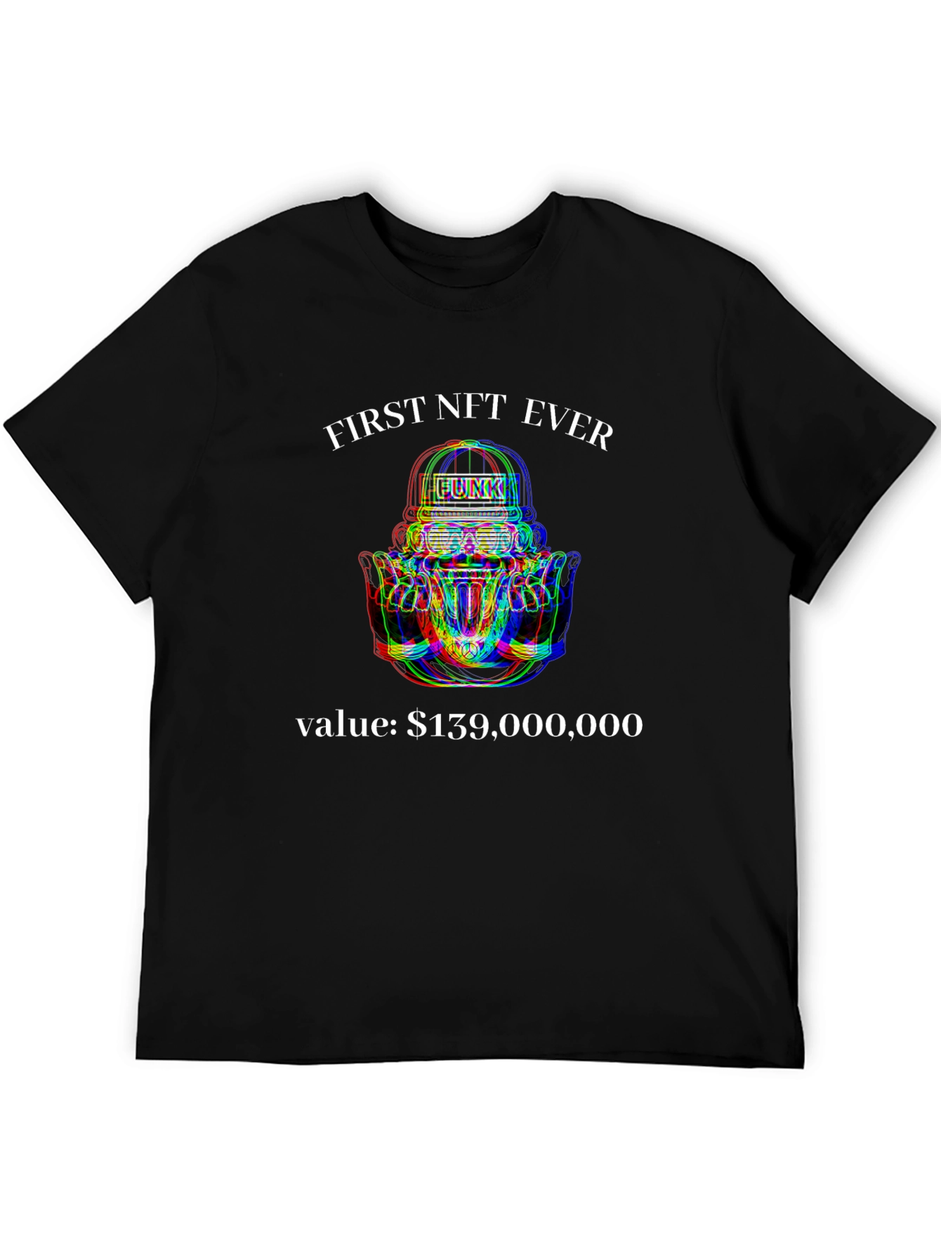 First NFT Ever Graphic Tee - Collectible Fashion