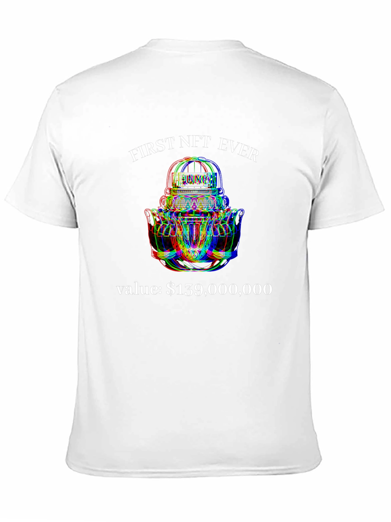 First NFT Ever Graphic Tee - Collectible Fashion