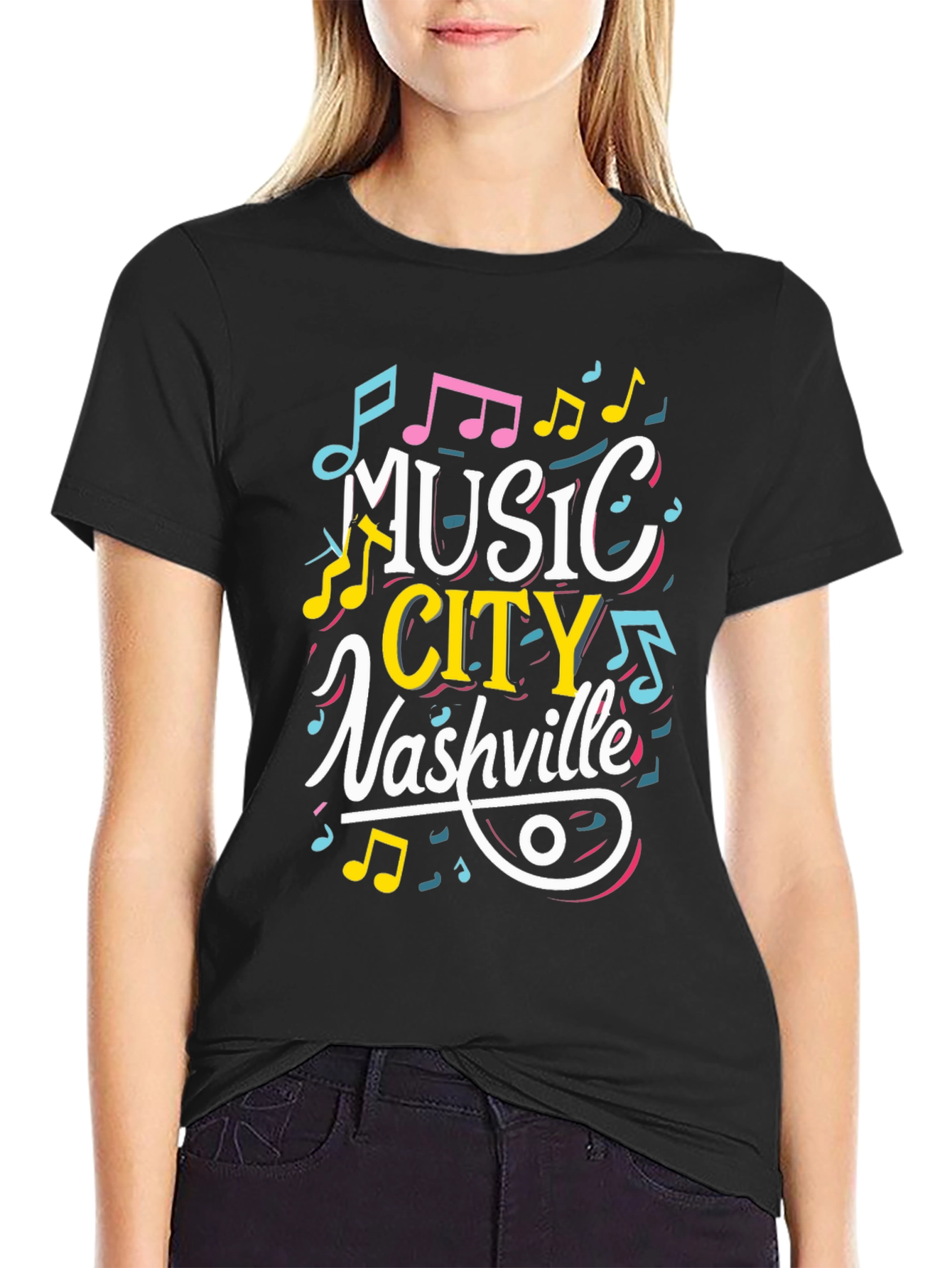 Music City Nashville Graphic Tee