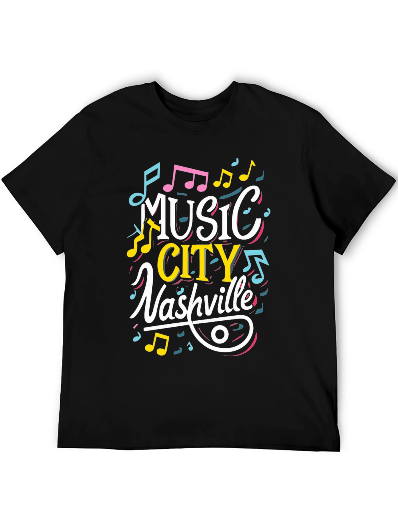 Music City Nashville Graphic Tee