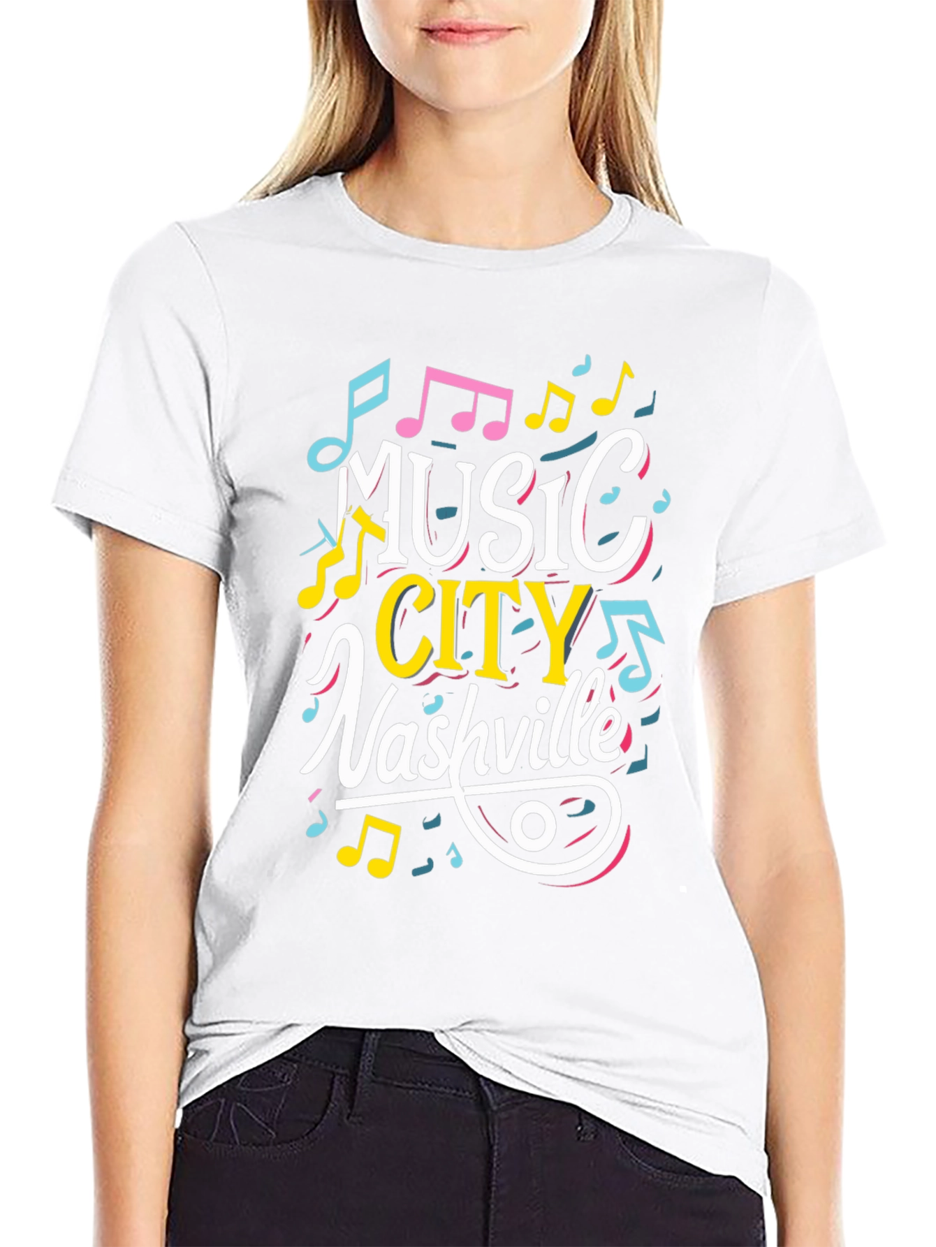 Music City Nashville Graphic Tee