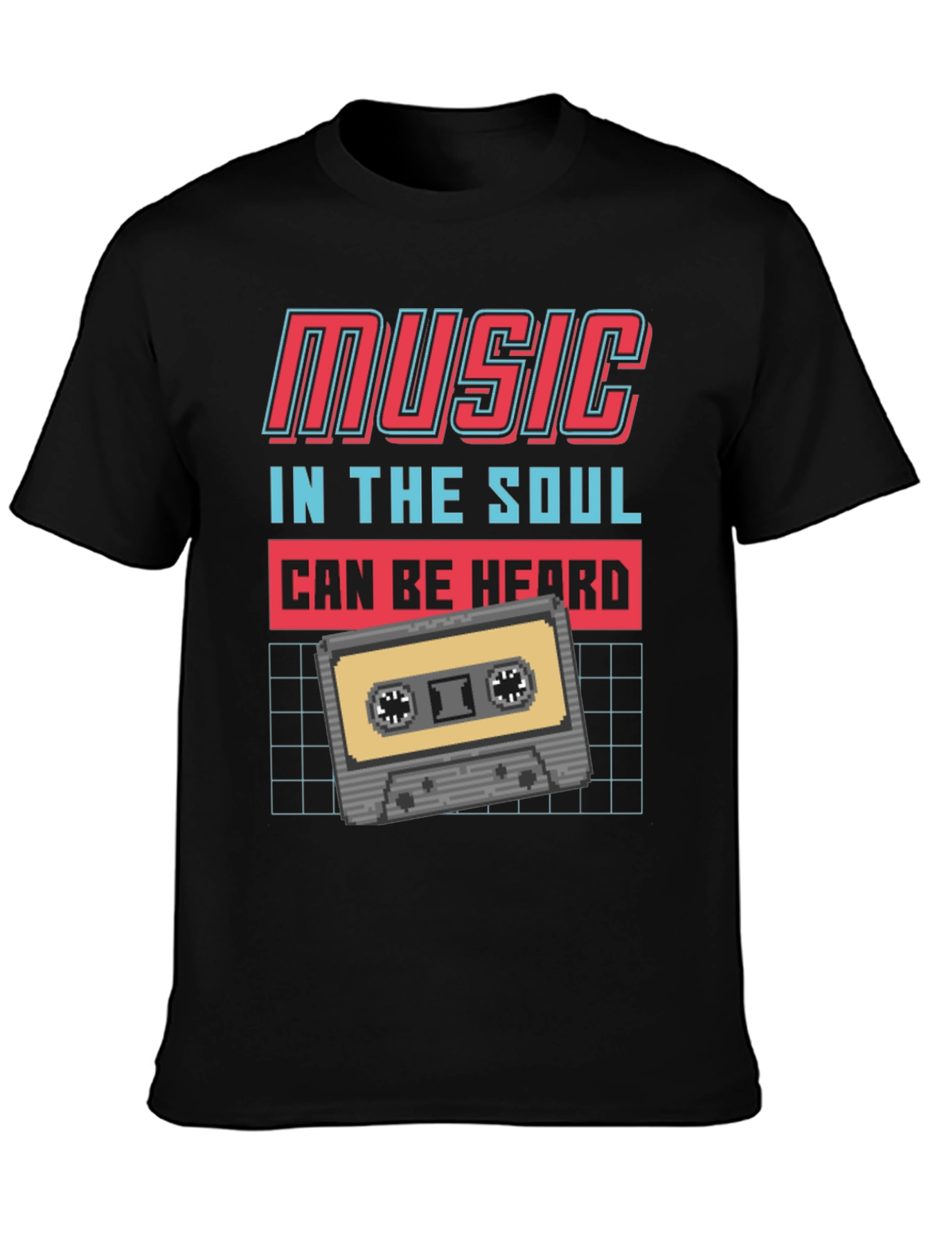 Retro Music Cassette T-Shirt