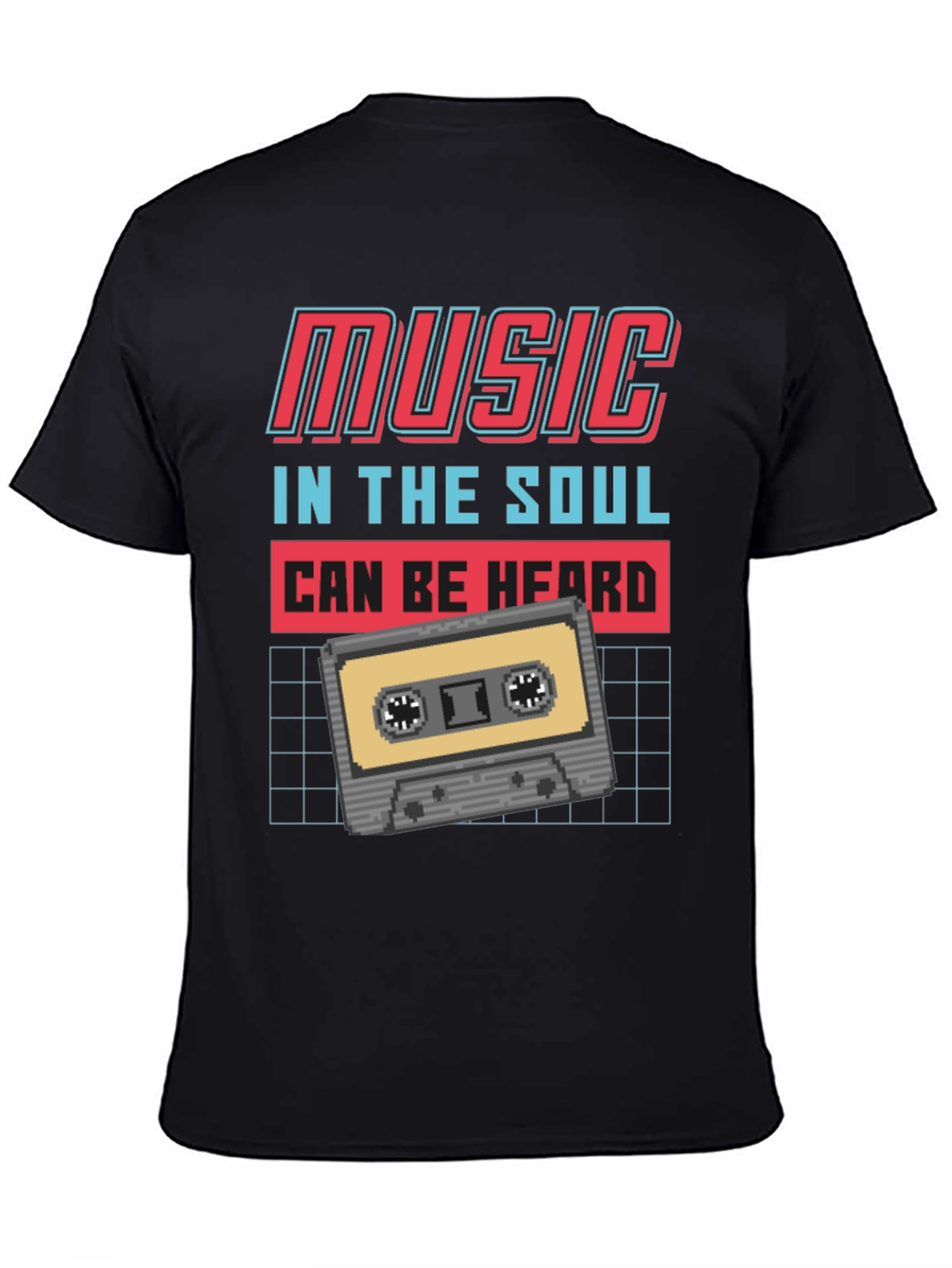 Retro Music Cassette T-Shirt