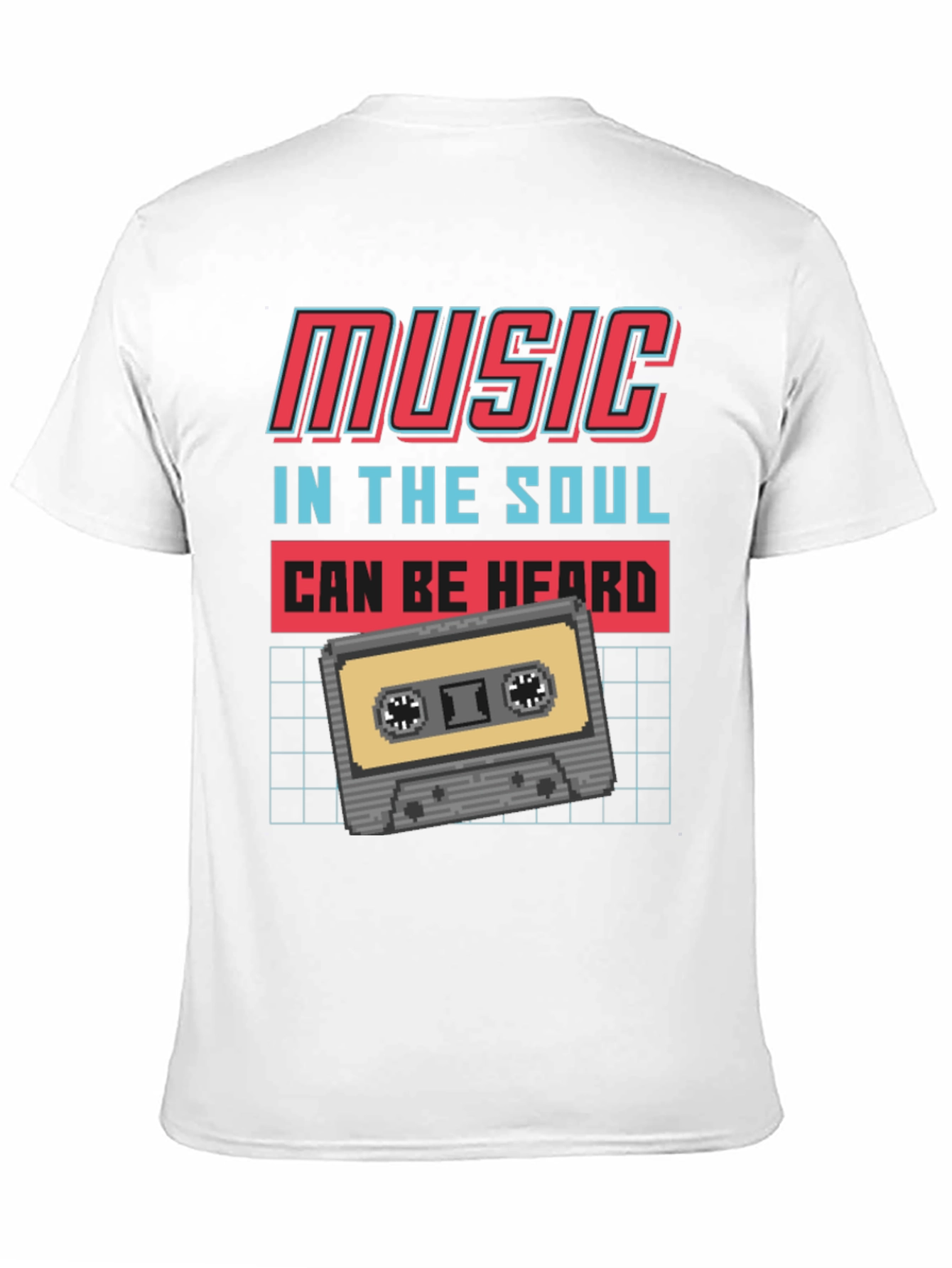 Retro Music Cassette T-Shirt