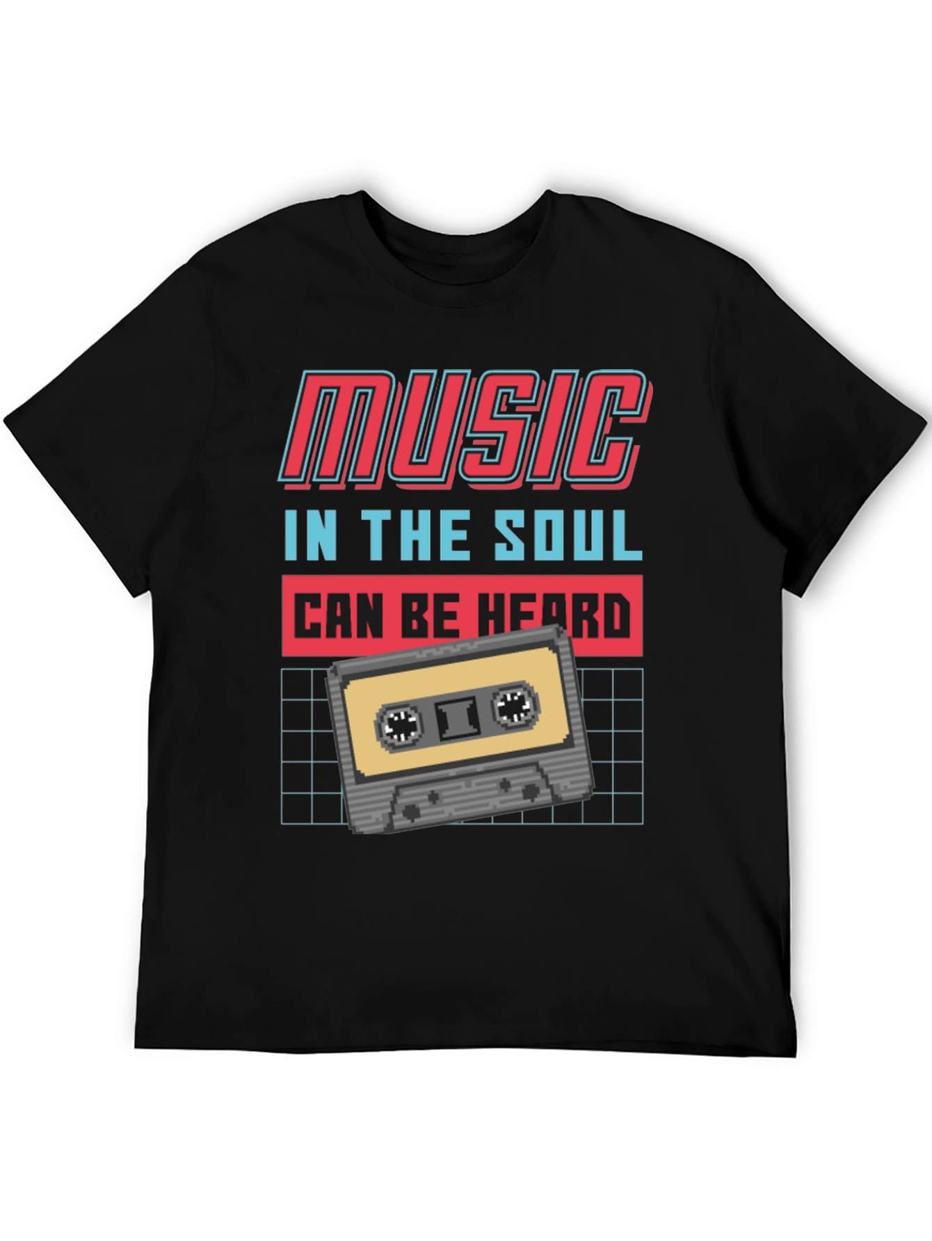 Retro Music Cassette T-Shirt