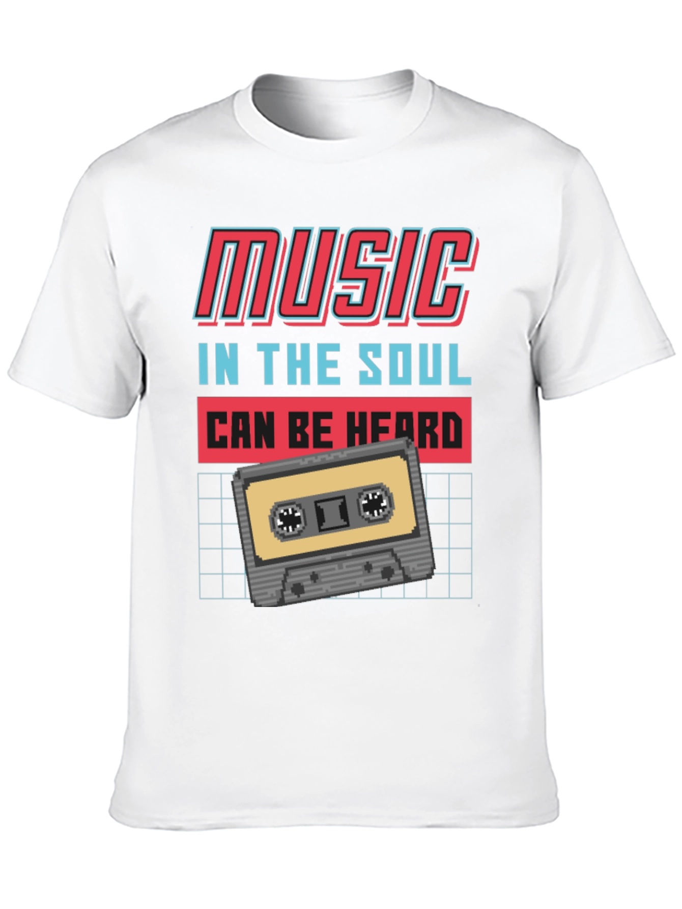 Retro Music Cassette T-Shirt