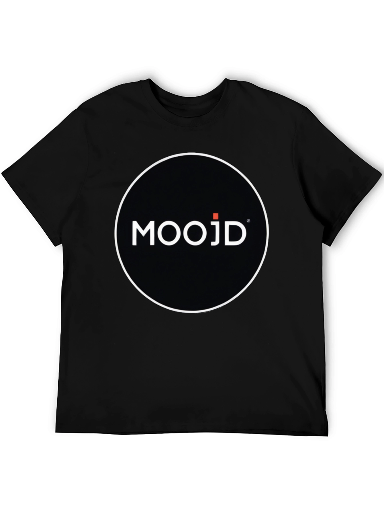 MOOJD Graphic Tee - Modern Black T-Shirt