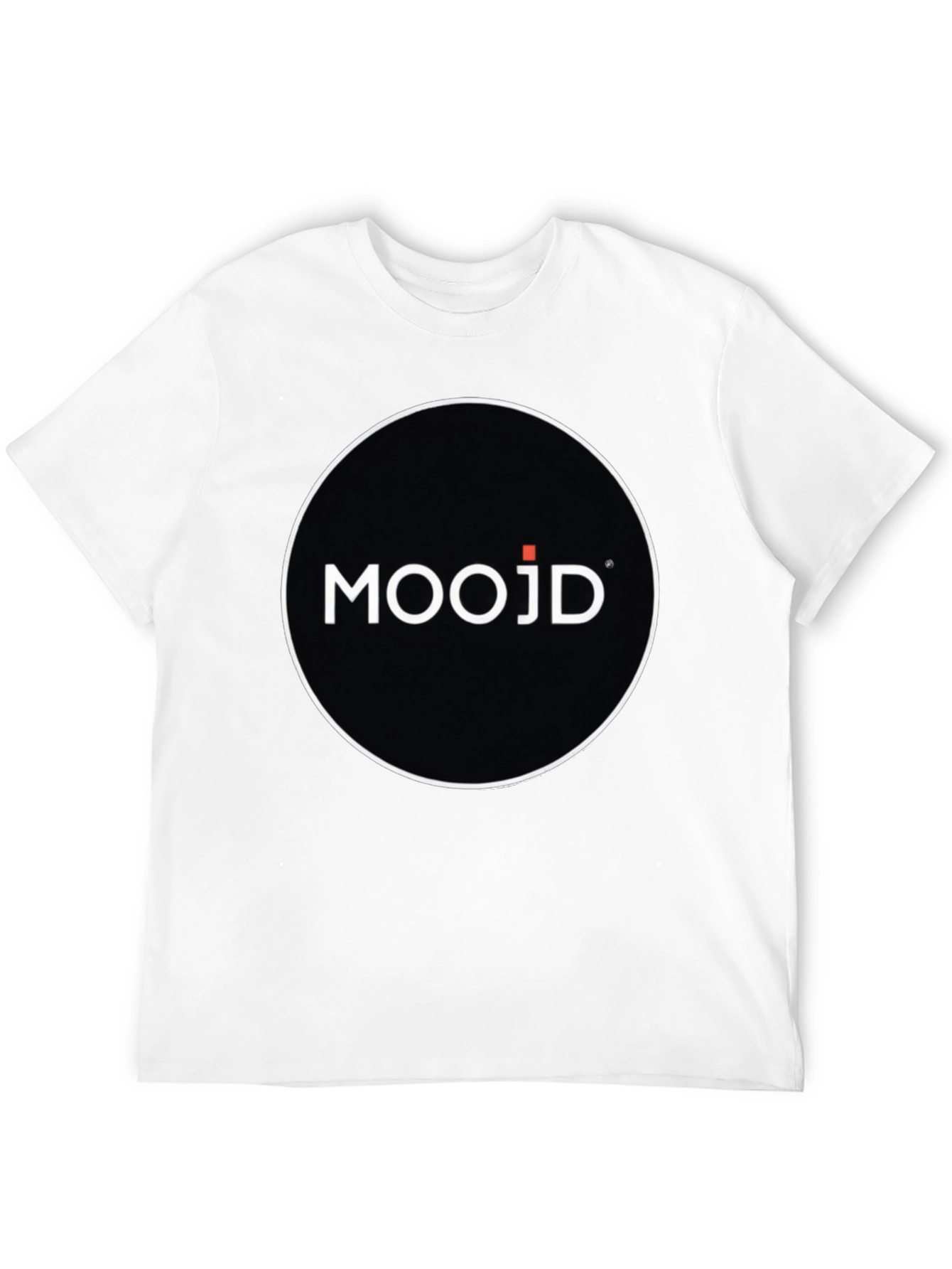 MOOJD Graphic Tee - Modern Black T-Shirt