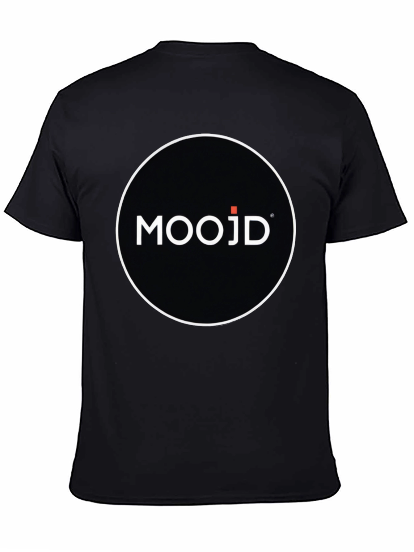 MOOJD Graphic Tee - Modern Black T-Shirt