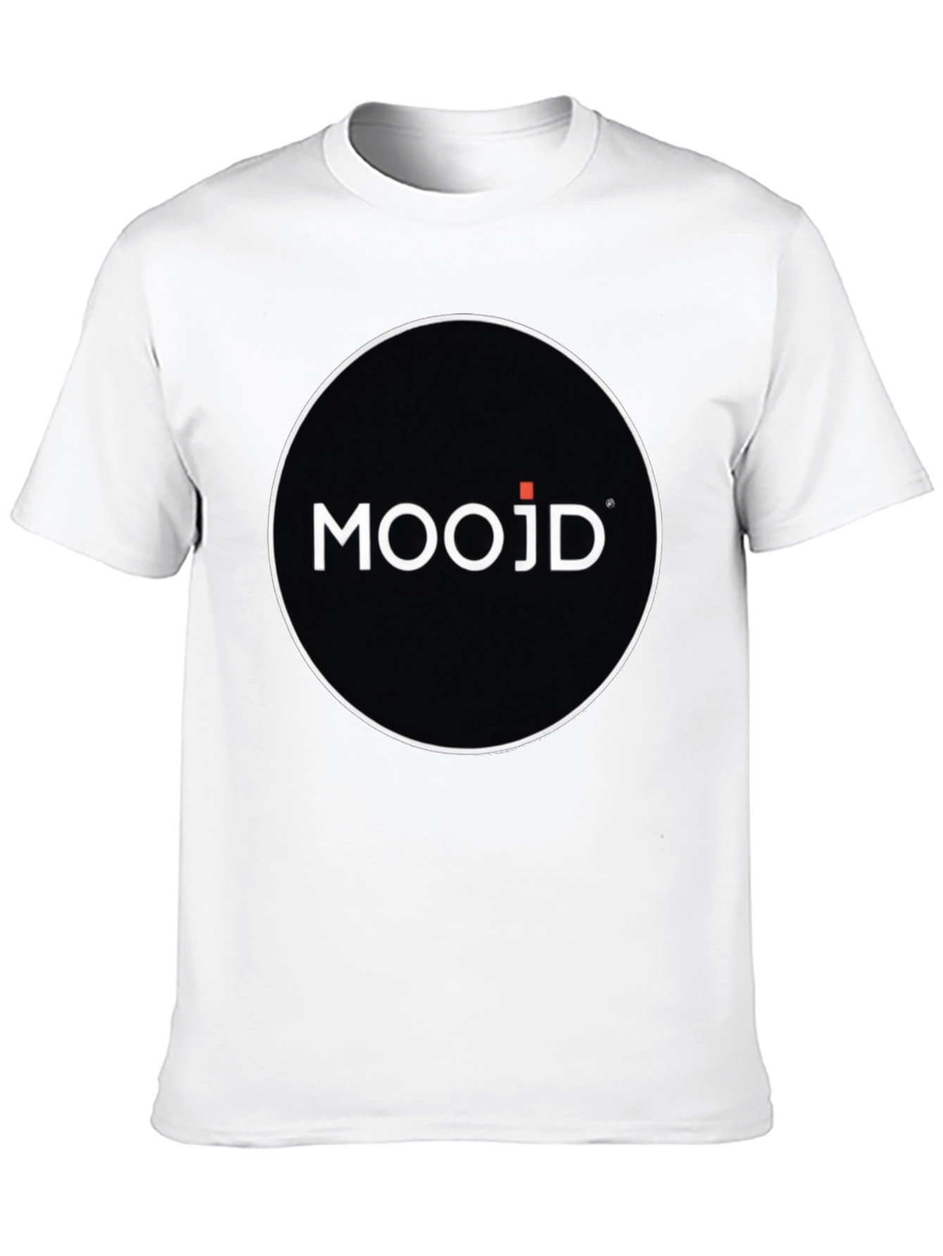 MOOJD Graphic Tee - Modern Black T-Shirt
