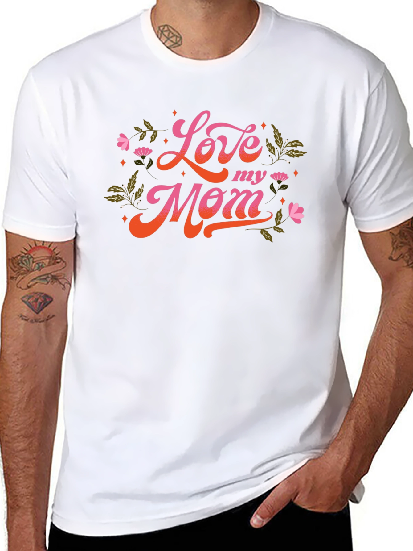Love My Mom Graphic T-Shirt