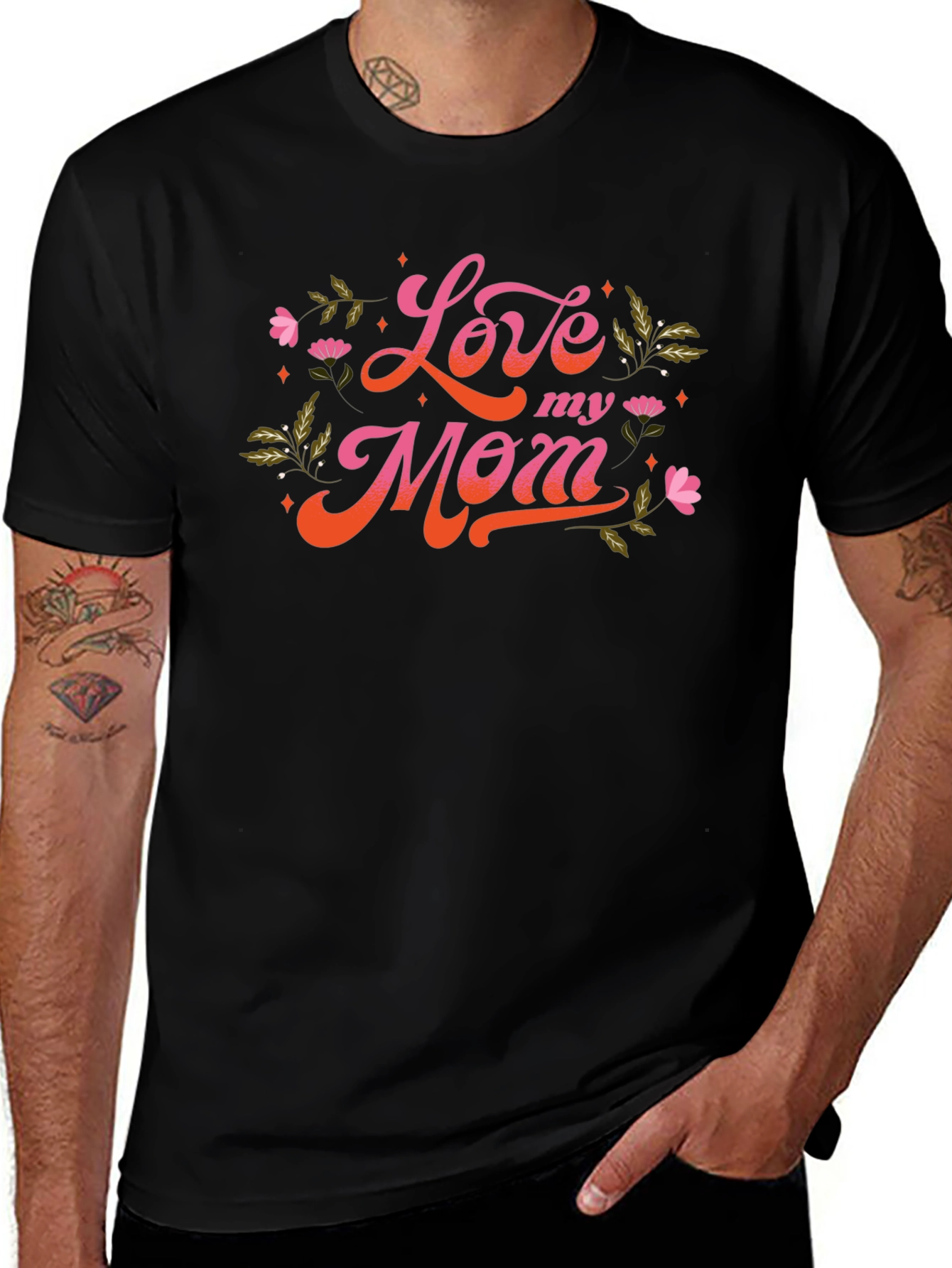 Love My Mom Graphic T-Shirt