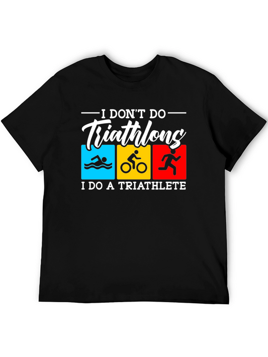 Triathlon Athlete Graphic T-Shirt