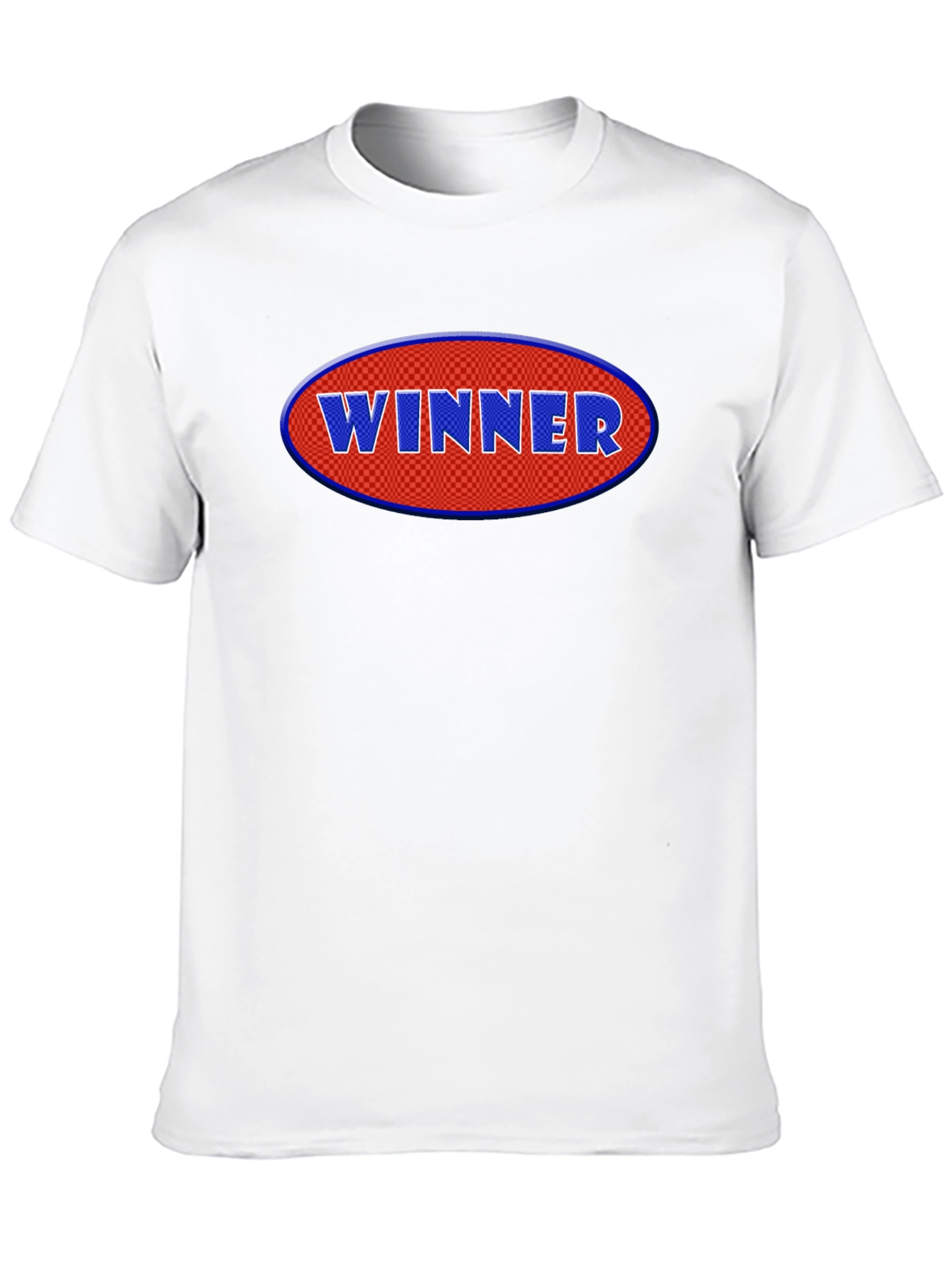 Winner Graphic Tee - Black Cotton T-Shirt