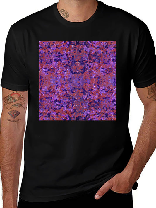 Abstract Pattern Tee - Urban Style Soft Cotton
