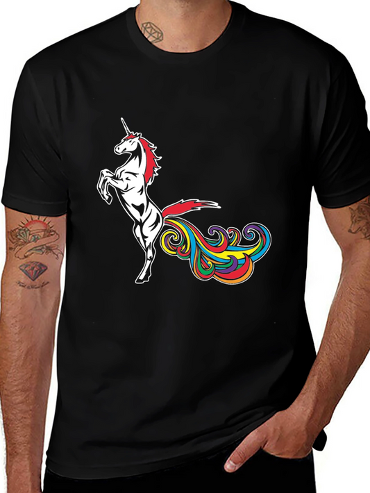 Unicorn Rainbow Fart Graphic Tee